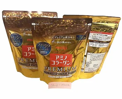 【SET OF 3】Meiji Amino Collagen Powder PREMIUM 28days Made In Japan • $94.80