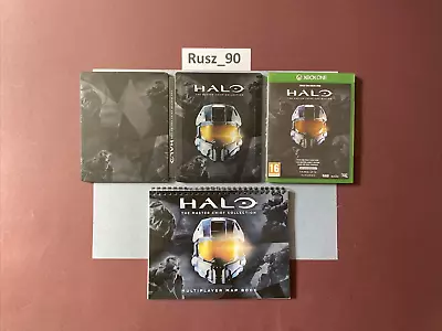 Halo The Master Chief Collection Xbox One Limited Steelbook Edition Map Book • £40