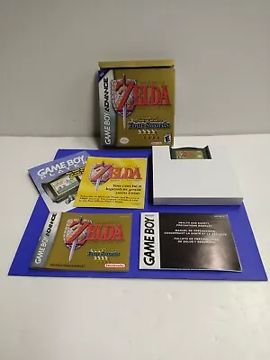 Legend Of Zelda Link To Past Four Swords Nintendo GameBoy Advance COMPLETE V11 • $109.99