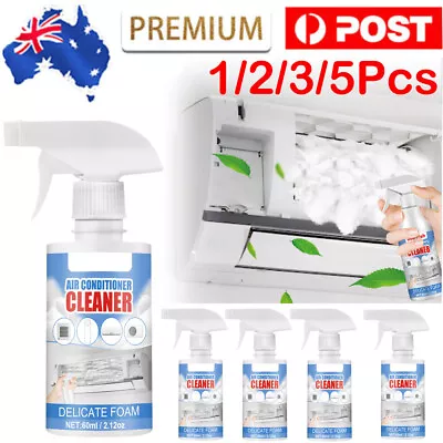1-5x Household Air Conditioner Foaming Cleaner Air Con Coil Foam Cleaning Sprays • $26.99