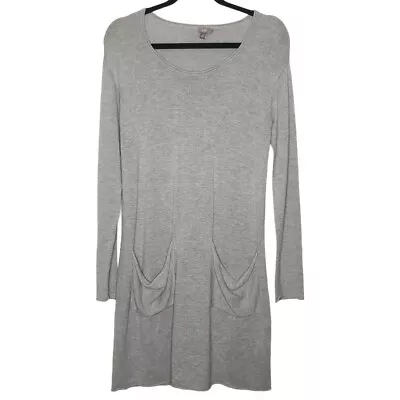 J.Jill Longsleeve Cotton Wool Blend Sweater Dress Size XS Slouchy Pockets  • $17.99