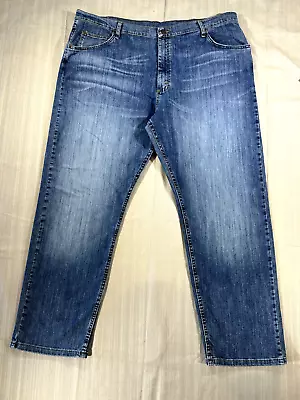 Wrangler Jeans 44x32 Blue Mans #2121 • $12.99