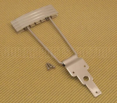 KLTPN Kluson Nickel Finish Vintage Era Trapeze Tailpiece Large Archtop Guitar • $40