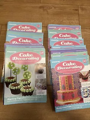 Bundle Job Lot Deagostini Cake Decorating Over 50 Magazines • £5