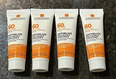 La Roche-Posay Anthelios 60 Melt-in Milk Sunscreen 0.5 Fl Oz  4Pc Exp: 12/25 • $10.99