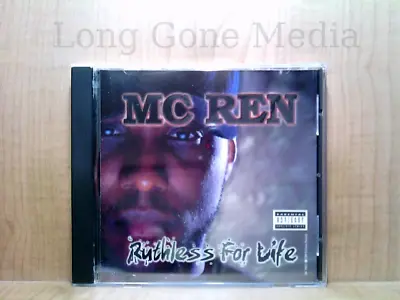 Ruthless For Life By MC Ren (CD Single 1998 Ruthless Records) • $14.95