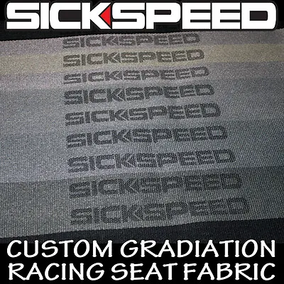 $44.88 • Buy Ss Gradation Seat Cloth For Recaro/bride/sparco Fabric Race Seats Front/back B