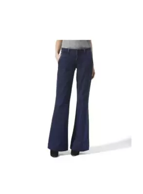 J BRAND SELINE In OSIDIAN Lightweight Wide Leg Retro Trouser Trousers Jeans 28 * • $31.20