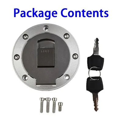 Modified Universal Motorbike Motorcycle Fuel Gas Tank Cap-Cover Lock With 2 Key • $26.18