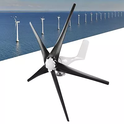 800W 24V Small Wind Generator 5 Blades Power Parts Turbines Kit For Marine Home❤ • £239.70