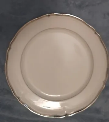 Mikasa Hyde Park Platinum Dinner Plate Dinnerware Fine China White Body 10-1/2  • $30.85