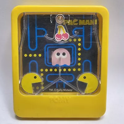 Vintage 80s Tomy Kidievision Pac-Man Basketball Handheld Game Cartridge • $8.99
