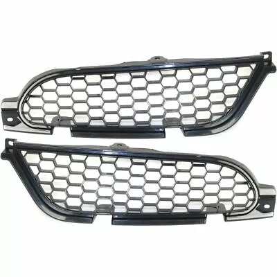 NEW Front Grille Insert Set Black R&L For 06-08 MITSUBISHI ECLIPSE Coupe Spyder • $28.95