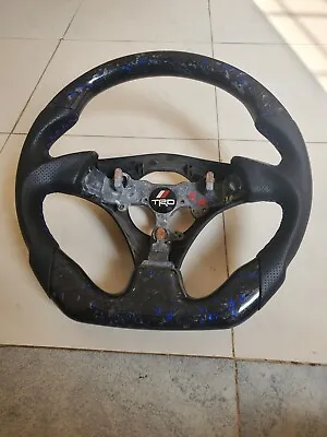 Toyota TRD Forged Real Carbon Steering Wheel For MK4 CELICA MR2 MR-S Alteeza JZX • $250