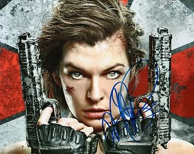 Milla Jovovich Autographed Signed A4 Pp Poster Photo Print 16 • £6.89