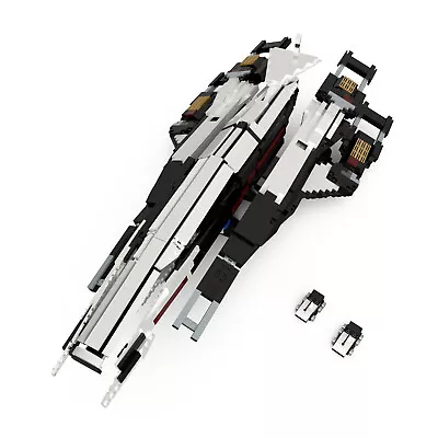 $204.41 • Buy Mass Effect Normandy SR 1 With Stickers Model 1886 Pieces Building Toys & Blocks