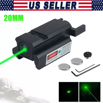 Mini Green Laser Sight  Light For Pistol  Glock 17 19 20 21 22 23 30 31 32 • $18.39