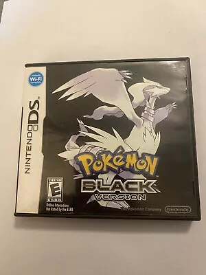 $49.99 • Buy Pokemon Black Version (Nintendo DS) Authentic Case And Manuals Only - NO GAME