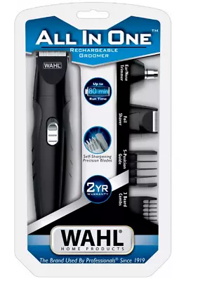 WAHL Cordless Beard Hair Shaver Trimmer Grooming Kit Electric Rechargeable NEW • $59