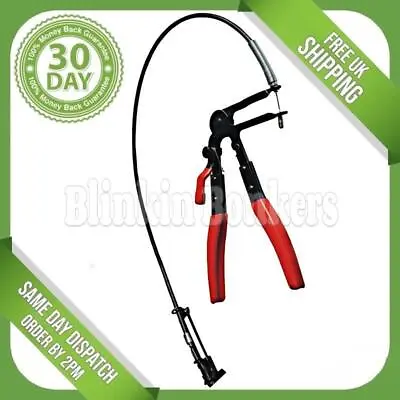 £10.39 • Buy Hose Clip Pliers Flexible Long Reach Locking Car Radiator Clamp Car Removal Tool
