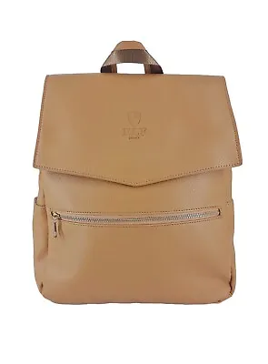 ELF PARKER Nappy Bag Backpack Vegan Leather Latte Diaper Mummy Mother Baby Gift • $149.99