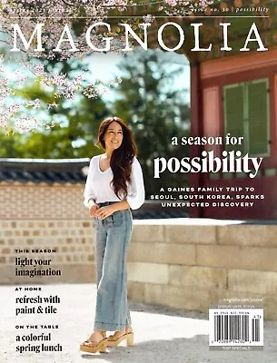 Magnolia Journal Magazine - Spring 2024 - A Season For Possibility • $16.99