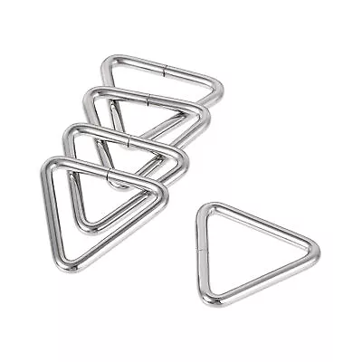 Metal Triangle Ring Buckle 0.98 (25mm) Inner Width For Strap Craft DIY 20pcs • $12.34