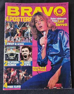 Bravo Magazine 1978 Nr 1  German Leif Garrett Pink Floyd Sweet • $10