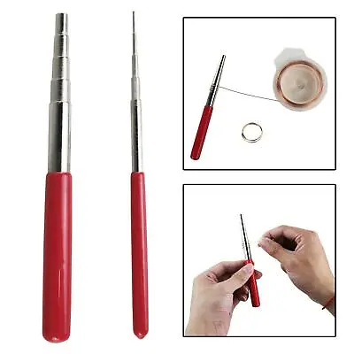 £11.54 • Buy 2Pcs Non-slip Wire Looping Rods Round Mandrel Make Loops Coil Jig Tool Set