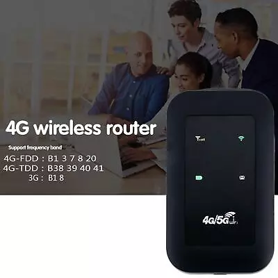 ❀Mini 3G/4G LTE Mobile Broadband Wireless Router Hotspot PortS8 WiFi SIM J5U5❀ • £17.77