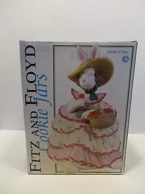 Fitz And Floyd Vintage Scarlet O' Hare Ceramic Cookie Jar In Original Box (B2) • $54.95