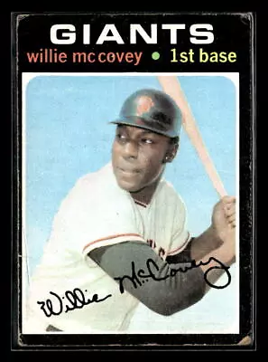 1971 Topps #50 Willie McCovey - Giants - VG/EX • $3.99
