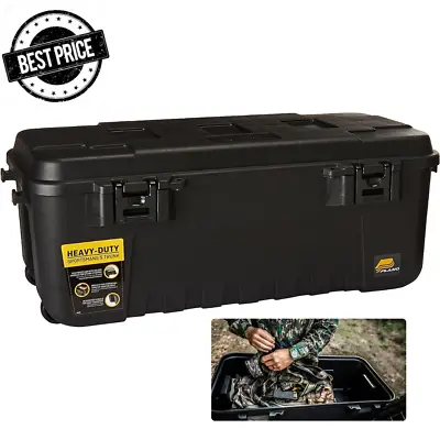 TRUCK BED STORAGE BOX Heavy Duty Pickup Trailer Camping Gear Black Tool Chests • $75.64