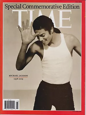 Michael Jackson Time Magazine Special Commemorative Edition 1958-2009 Issue 7-09 • $7.99