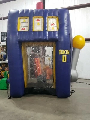 $450 • Buy Commercial Inflatable Cash Cube / One Arm Bandit Not Bounce House