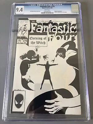1985 FANTASTIC FOUR #276 CGC 9.4 Marvel 1985 John Byrne Mephisto Appearance • $1.25