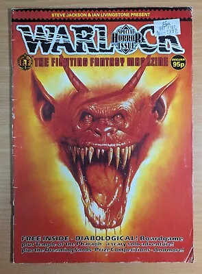 Warlock The Fighting Fantasy Magazine - Issue #13 - Special Horror Issue • £23.76