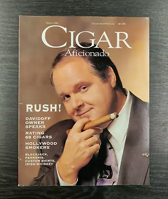 $12.20 • Buy Cigar Aficionado Magazine: Spring 1994 - Rush Limbaugh