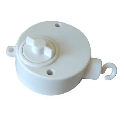 Baby Mobile Crib Bed Bell Kid Toy Wind-Up Movement White Music Box • £7.37