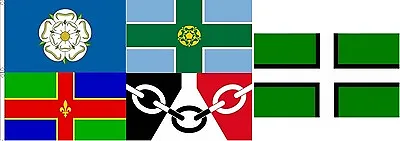 £3.95 • Buy Flag Flags English Counties Yorkshire 5x3 5ftx3ft 150cmx90cm Wholesale Bulk
