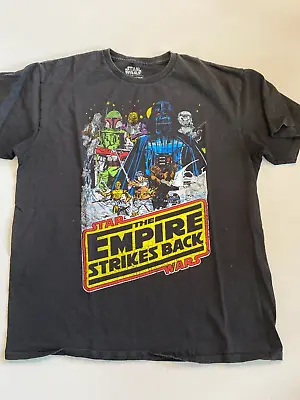 $12.99 • Buy Star Wars T-Shirt Men's Large The Empire Strikes Back