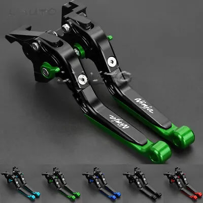 Motorcycle Brake Clutch Levers For KAWASAKI NINJA 650 650R ZX-6R ZX-10R ZX-14R • $33.56