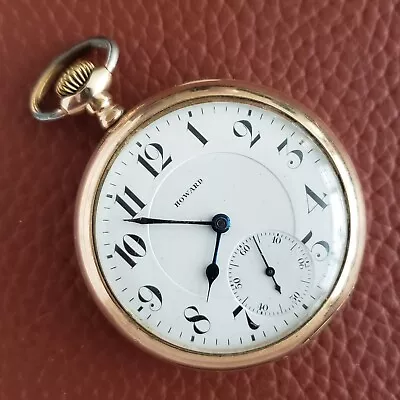 1911 Howard Series 5 Antique Pocket Watch 19J Railroad Grade Needs TLC (Runs) • $365