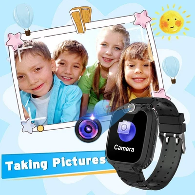 $32.77 • Buy Kids Smart Watch Phone Smartwatches Music Player Math Games Call Camera Alarm