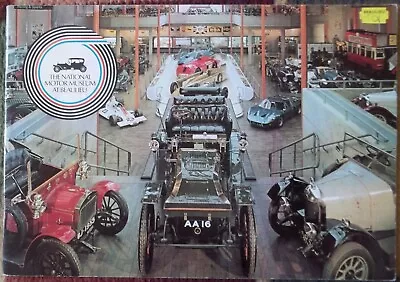 National Motor Museum Beaulieu Brochure – 1979 • £5