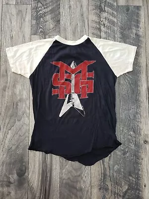 Vintage 80s The Micheal Schenker Group ARMED AND READY TOUR '80 MSG M S G • $199.50