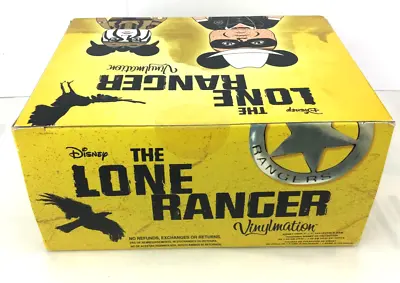 DISNEY Vinylmation 3  Park Set 1 Lone Ranger And Tonto Johnny Depp NIB • $11.99