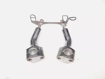 Yamaha V Star XVS650 650 Custom Chrome Handlebar Risers & Clamps Free Shipping • $88.40