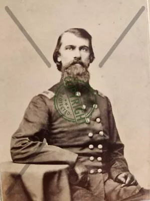 CDV Of Surgeon Henry P. Sterns 1st CT Infantry On Staff Of McLellan And Grant • $195