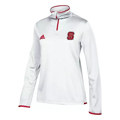 $27.99 • Buy NC State Wolfpack NCAA Adidas Women's 2018 Sideline White L/S Knit